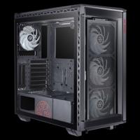 Micro ATX/ Mini ITX / ATX Midtower Behuizing XPG Battlecruiser Zwart ARGB - thumbnail