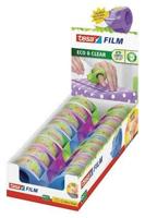 Plakbandhouder tesafilm mini eco clear 10m x 19mm | 16 stuks - thumbnail