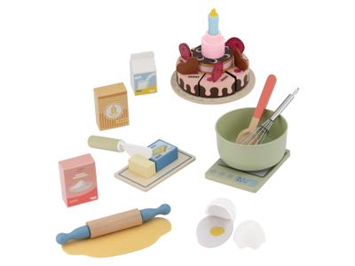 lupilu Houten eetset (Verjaardagstaart )
