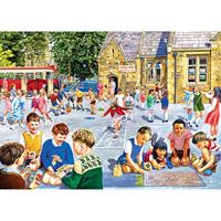 School Days Puzzel 4x 500 Stukjes - thumbnail