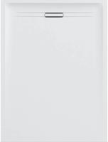 Douchevloer Sestra rechthoekig 90x100cm wit leisteen - thumbnail