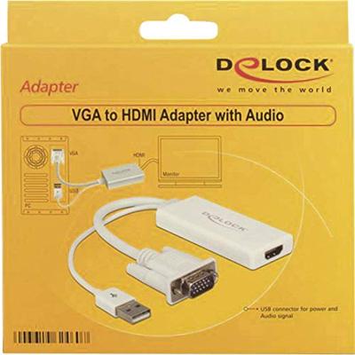 DeLOCK VGA + Audio > HDMI adapter DeLOCK VGA + Audio > HDMI adapter