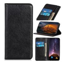 Magnetische Crazy Horse textuur horizontale Flip lederen case voor de iPhone XI (2019) met houder & card slots & portemonnee (zwart) - thumbnail