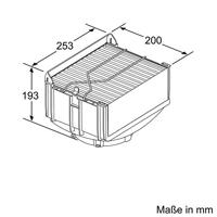 Bosch DWZ1CX1I6 integreerbare CleanAir Plus recirculatieset - thumbnail