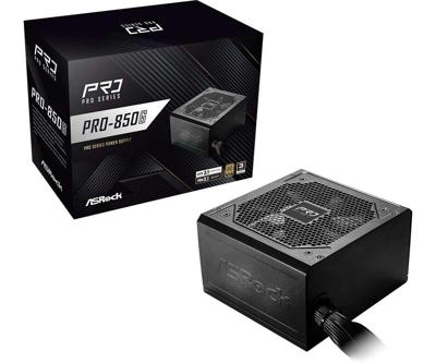 Asrock PRO-850G power supply unit 850 W 24-pin ATX ATX Zwart