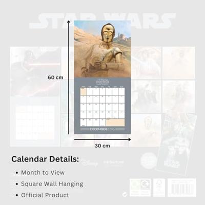 Star Wars Classic Kalender 2026
