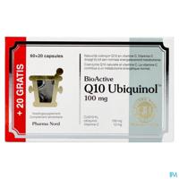 Bioactive Q10 100mg 60+20 Capsules - thumbnail