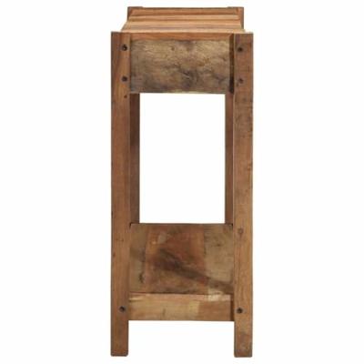 Wandtafel Bruin 107 x 33 x 76 cm Massief gerecycled hout