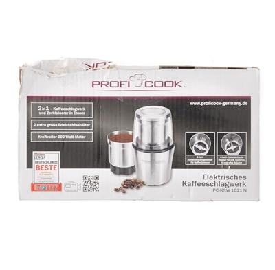 Profi Cook KSW 1021 501021 Koffiemolen RVS Slagmessen