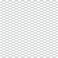 VidaXL Hexagon hek groen 1 x 10 m pvc - thumbnail