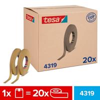 tesa tesakrepp 4319 für Kurven 04319-00005-00 Maskeertape tesakrepp Lichtbruin (l x b) 50 m x 15 mm 20 stuk(s) - thumbnail