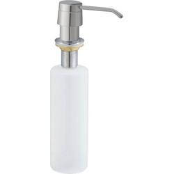 Saqu Few Inbouw Zeepdispenser Ø 5,2x30 cm geborsteld staal