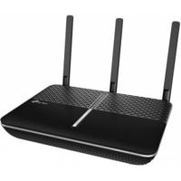 TP-Link Archer C2300 Dual Band draadloze MU-MIMO (Gigabit WiFi-router 1625Mbit/s (5GHz) + 600Mbit/s (2,4 GHz), 4 Gigabit LAN-poorten, 1 USB 3.0-poort, Print/Media/FTP/VPN-server) Zwart - thumbnail
