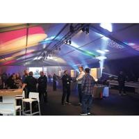 Showtec Showtec Voile CS Curtain 400 x 400 cm, zwart - thumbnail