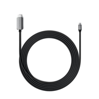 Satechi USB-C naar HDMI 2.1 8K kabel (2m) - Space Grey Satechi USB-C naar HDMI 2.1 8K kabel (2m) - Space Grey