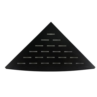 Ridder InWall hoekplanchet 29x29 mat zwart