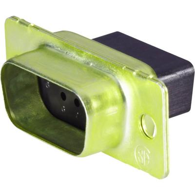 TE Connectivity AMPLIMITE HD-20 (HDP-20) 205206-3 D-sub male connector 180 ° Aantal polen: 15 1 stuk(s)