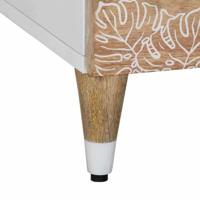 Tv-meubel 100x33,5x46 cm massief mangohout - thumbnail