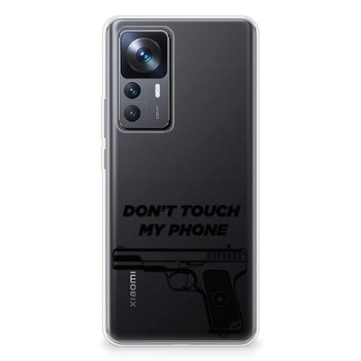 Xiaomi 12T | 12T Pro Silicone-hoesje Pistol DTMP Xiaomi 12T | 12T Pro Silicone-hoesje Pistol DTMP