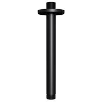 Plafonduitloop Brauer Black 20 cm Mat Zwart - thumbnail