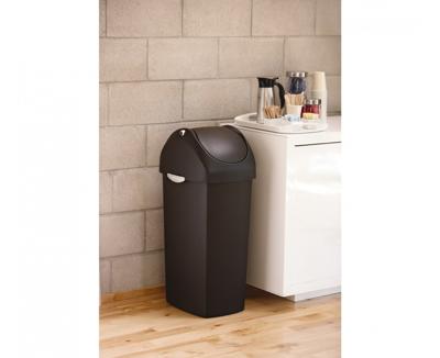 Simplehuman Afvalemmer Swing 60 liter Zwart