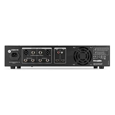 Vonyx VPA300 PA versterker 2x 150W met USB, BT & MP3-speler - thumbnail