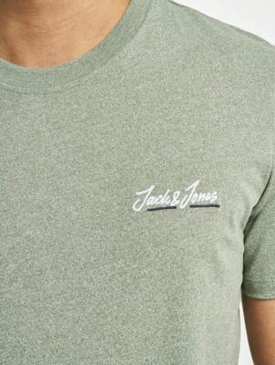 JACK & JONES ORIGINALS T-shirt lichtgroen melange