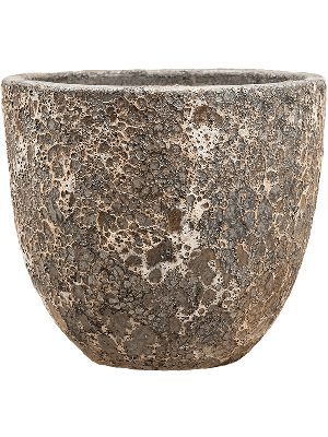 Lava Relic Rust metal couple bloempot 45x42 cm Lava Relic Rust metal couple bloempot 45x42 cm