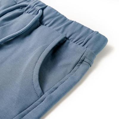 Kindershorts met trekkoord 116 donkerblauw - thumbnail