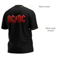 Safety Jogger ACDC T-Shirt MONO | Zwart/Rood | Maat S - WI0693S00 - thumbnail
