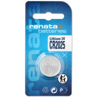 Renata Knoopcel CR2025 3 V 1 stuk(s) 165 mAh Lithium CR2025 - thumbnail