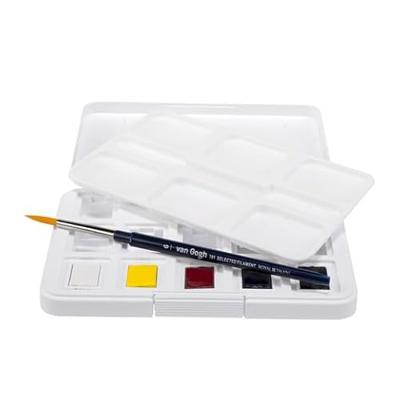 Van Gogh Aquarelverf Pocket Box Primaire Mengset | 5 Halve Napjes + 7 Lege Plekken