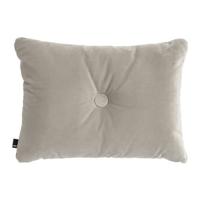 HAY Dot Cushion 1 Knoop Velours Kussen - Beige - thumbnail