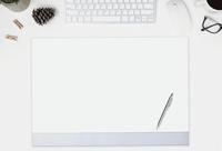 Sigel blanko Protect HO280 Bureau onderlegger Wit (b x h) 595 mm x 410 mm - thumbnail