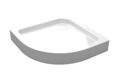 Douchebak Best Design Zol Radius 550 Opbouw 100x100x14,5cm