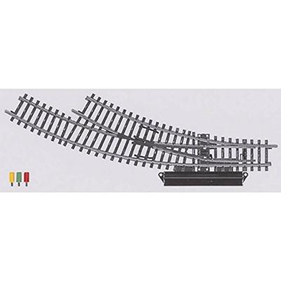 H0 Märklin K-rails (zonder ballastbed) 2269 Gebogen wissel, Rechts 2 stuk(s) H0 Märklin K-rails (zonder ballastbed) 2269 Gebogen wissel, Rechts 2 stuk(s)