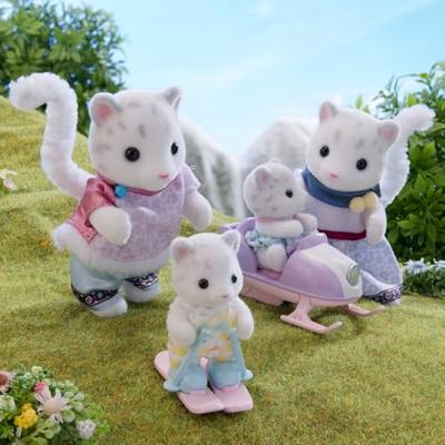 Sylvanian Families 5814 - familie sneeuw luipaard Sylvanian Families 5814 - familie sneeuw luipaard