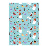 Lobbes sinterklaas inpakpapier, 5mtr. - thumbnail