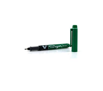 Pilot Fineliner V-Sign Pen groen