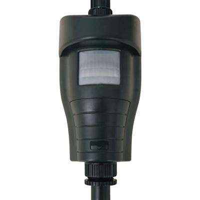 VidaXL Sproeier dierwering met pir sensor donkergroen