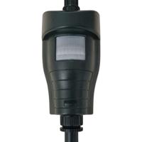 VidaXL Sproeier dierwering met pir sensor donkergroen - thumbnail