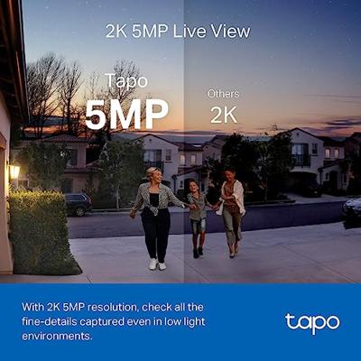Tapo D230S1 Smart Battery Video Doorbell Slimme deurbel Zwart - thumbnail