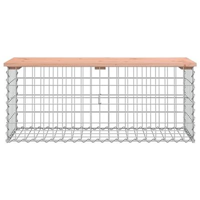 Tuinbank schanskorfontwerp 103x44x42 cm massief douglashout