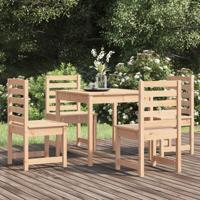 5-delige Tuinset massief grenenhout - thumbnail
