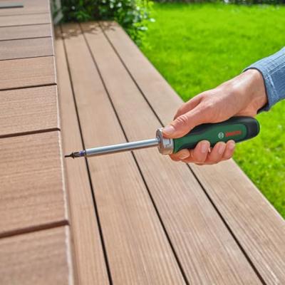 Bosch Groen Ratchet screwdriver 18 bits (Ratel/bitschroevendraaier, 18x bit (PH1, PH2, PH3, PZ1, PZ2, PZ3, SL4, SL5, SL6, TX10, TX15, TX20, TX25, Bosch Groen Ratchet screwdriver 18 bits (Ratel/bitschroevendraaier, 18x bit (PH1, PH2, PH3, PZ1, PZ2, PZ3, SL4, SL5, SL6, TX10, TX15, TX20, TX25,