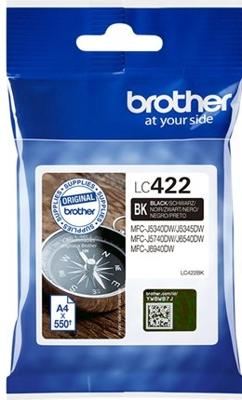 Brother LC422BK inktcartridge 1 stuk(s) Origineel Zwart