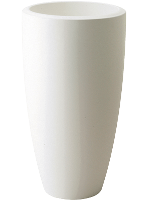 elho Pure Soft Round High Bloempot Ø 35 cm - Wit