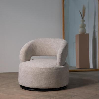 Giga Meubel - Fauteuil Beige - Stof|Textiel - Japandi Stijl