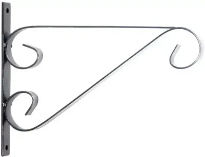 Esschert Design Hanging basket haak krul 27x2x19 cm