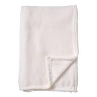 Dutch Decor Plaid 130x160 cm - OWEN - zachte coral fleece - wit - thumbnail
